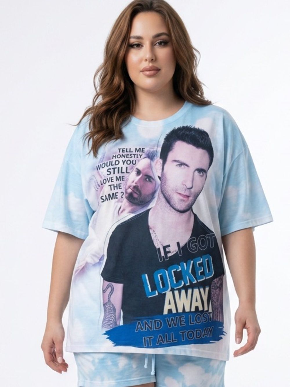 ADAM LEVINE Super Fan Oversized Tee Size XXL